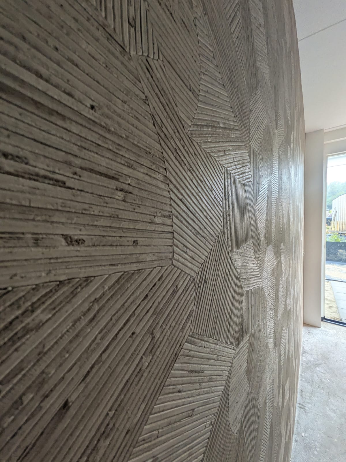 Luxe behang in een nieuwbouwwoning in Leerdam foto 4