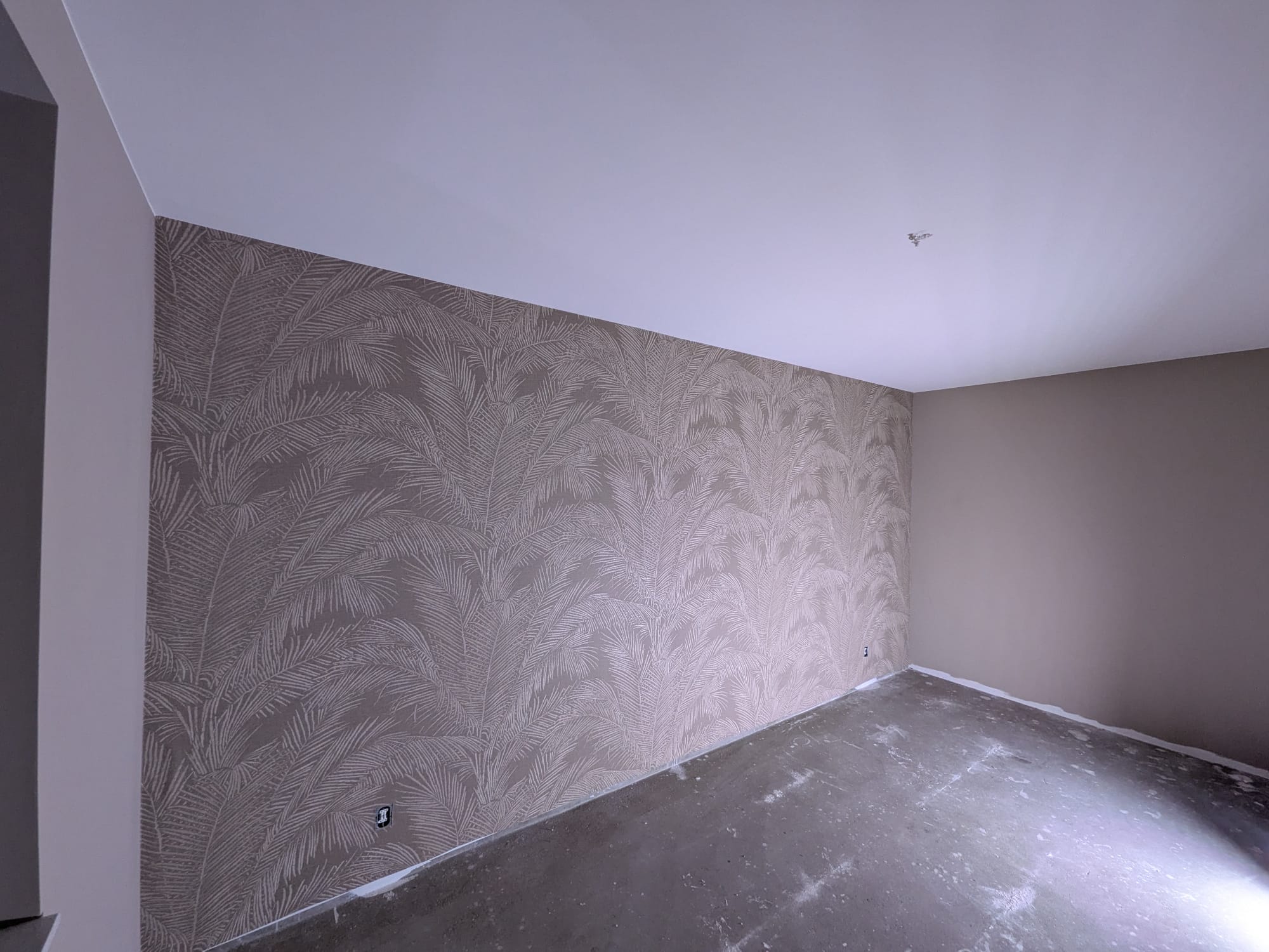 Luxe wandafwerking in een nieuwbouwwoning in Brielle