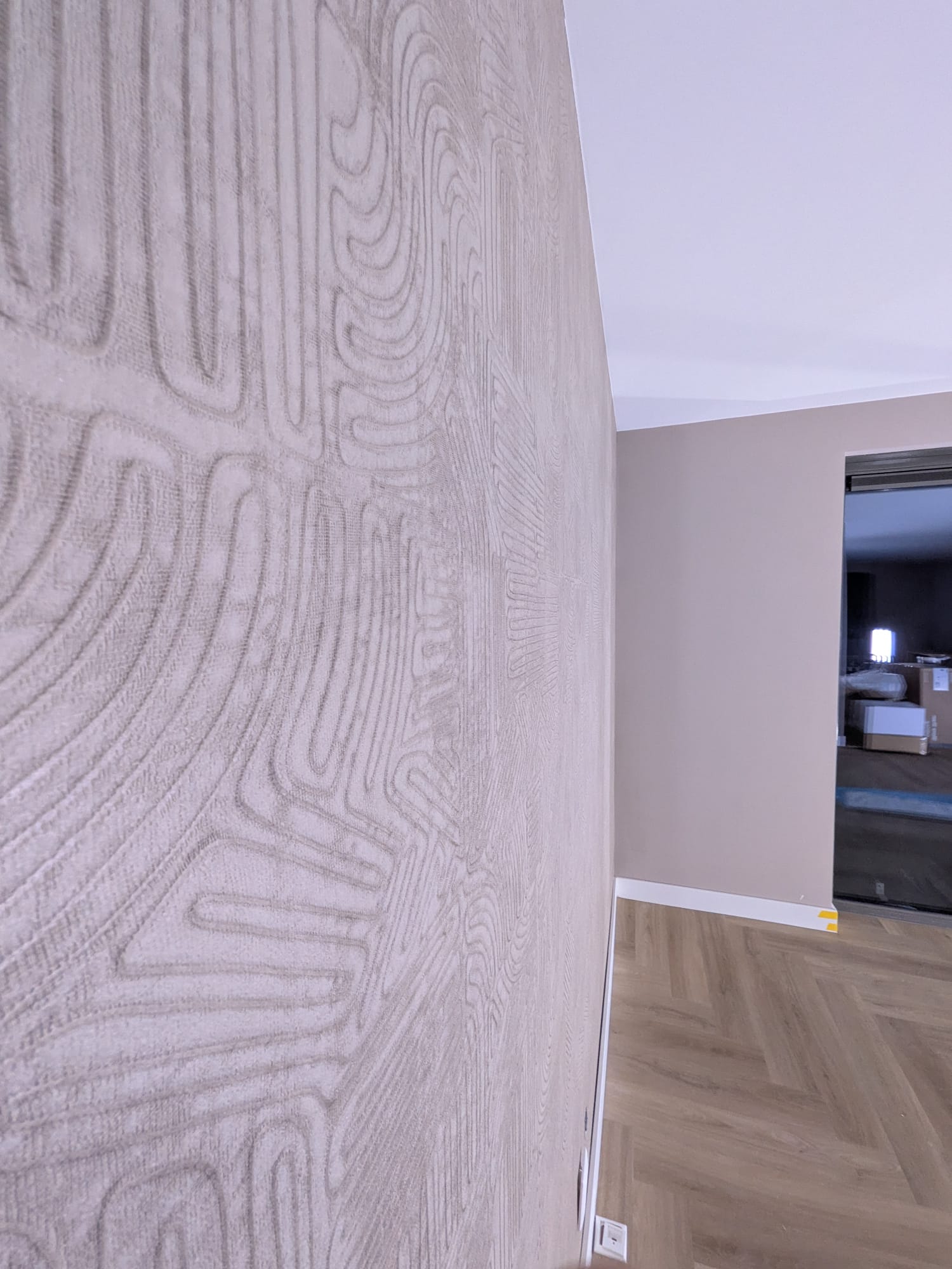 Luxe wandafwerking in een nieuwbouwwoning in Brielle foto 5