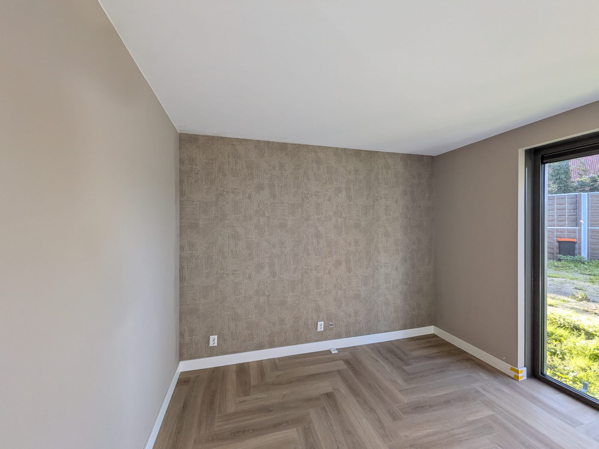 Renovlies met sauswerk en luxe behang